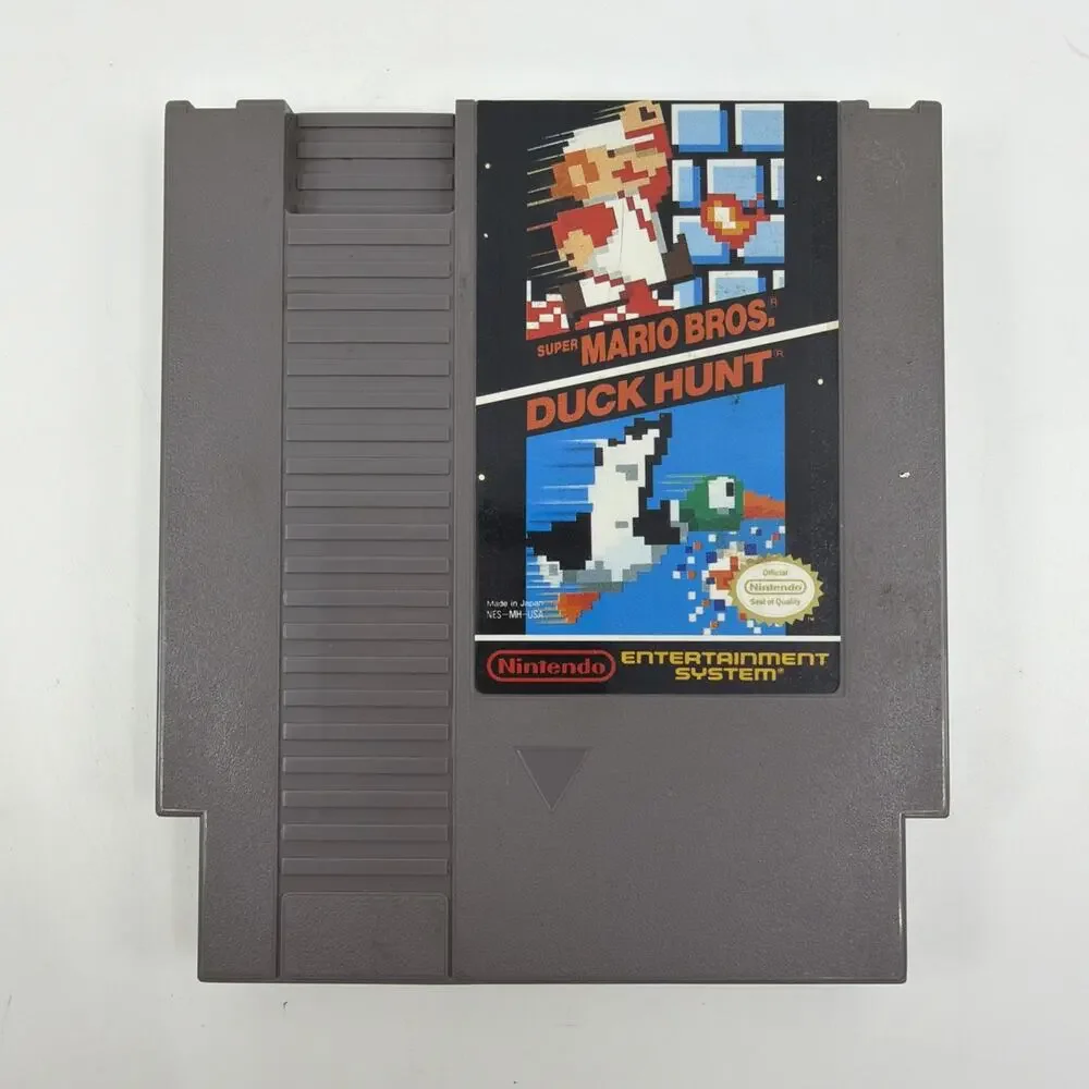 Super Mario Bros Duck Hunt Nintendo NES Game Cartridge Only Authentic Tested OEM